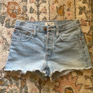 Madewell Relaxed Denim Shorts